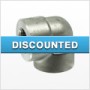 1" Threaded Elbow 90°, Forged Stainless Steel 304, 3000#