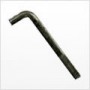 3/4"-10 x 8" Bent Anchor Bolt, ASTM A36 Carbon Steel, Plain