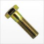 7/16"-20 x 3 1/2" Hex Cap Screw, Grade 9* Alloy Steel, Zinc Plated