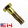 5/16"-18 x 3 1/2" Hex Cap Screw, SAE J429 Grade 8, Zinc Plated