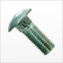 1/4"-20 x 5 1/2" Carriage Bolt, ASTM A307 Grade A, Zinc Plated