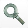 1/2"-13 x 1 1/2" Eye Bolt, ASTM A489 Forged Steel, Short Shank, Shoulder Pattern, Hot Dip Galvanized