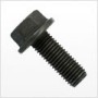 1/4"-20 x 3/4" Hex Flange Bolt, SAE J429 Grade 8, Plain