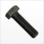 1/4"-20 x 2 1/4" Drilled Hex Cap Screw, SAE J429 Grade 8, 1 Hole(s), Plain