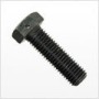 7/16"-14 x 3" Drilled Hex Cap Screw, SAE J429 Grade 8, 1 Hole(s), Plain