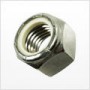 9/16"-12 Nylon Insert Lock Nut, 18-8 Stainless Steel
