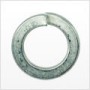 #6 Medium Split Lock Washer, Spring Steel, Zinc Plated