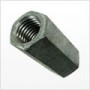 1/4"-20 x 1 3/4" Coupling Nut, Carbon Steel, Hot Dip Galvanized