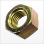 1 3/8"-12 Hex Nut, SAE J429 Grade 8, Zinc Plated