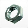 1/4"-28 Jam Nut, Low Carbon Steel, Zinc Plated