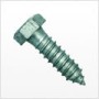 1/4"-10 x 1" Hex Lag Screw, Low Carbon Steel, Hot Dip Galvanized