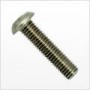 5/16"-18 x 3/4" Button Head Socket, 18-8 Stainless Steel