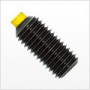 #10-32 x 3/16" Nylon Tip Socket Set Screw, Alloy Steel, Plain