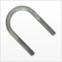 3/8"-16 U-Bolt for 3" Pipe, Figure 120, Carbon Steel, Hot Dip Galvanized