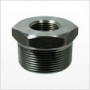 3/8" x 1/8" Threaded Hex Bushing, Forged Carbon Steel A105