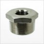 3/4" x 1/2" Threaded Hex Bushing, Forged Stainless Steel 304, 3000#