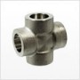 1" Socket Weld Cross, Forged Stainless Steel 316, 3000#