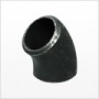 1/2" Butt-Weld Elbow, 45° Short Radius, Schedule 40/STD Carbon Steel A234-WPB, Seamless