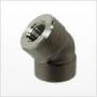 3/8" Threaded Elbow 45°, Forged Carbon Steel A105, 2000#