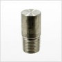 1/2" Round Pipe Plug, Forged Stainless Steel 304, Threaded, 3000#