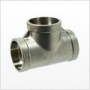 1/8" Socket Weld Tee, Stainless Steel 304, 150#, MSS-SP-114