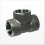 1/4" Socket Weld Tee, Forged Carbon Steel A105, 3000#