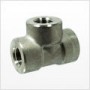1/8" Threaded Tee, Forged Stainless Steel 304, 3000#